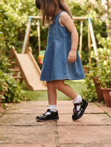 Zapato De Vestir Para Niña Mod 318 100% Piel (12.0 -14.5)