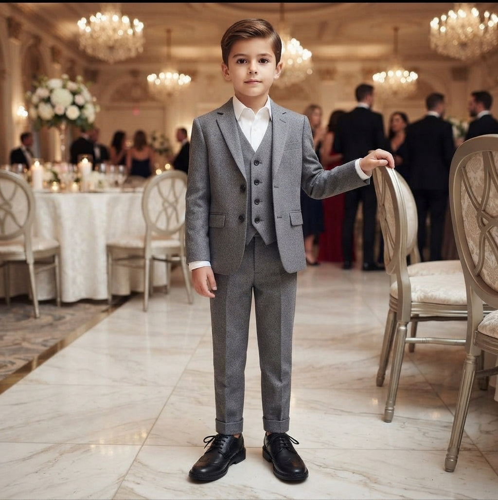 Zapato De Vestir Para Niño Mod 405 100% Piel (18.0 -21.5)