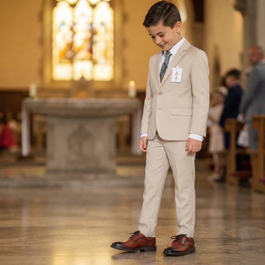 Zapato De Vestir Para Niño Mod 400 100% Piel (15.0 -17.5)