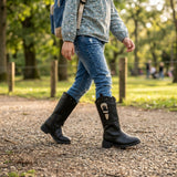 Bota Vaquera Para Niña Mod 600 Sintetica (18.0 -21.5)