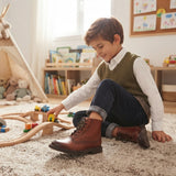 Botin De Vestir Para Niño Mod 440 100% Piel (15.0 -17.5)