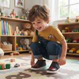 Botin Casual Para Niño Mod 820 100% Piel (12.0 -14.5)