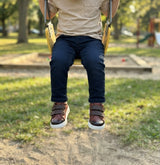 Choclo Casual Para Niño Mod 831 100% Piel (15.0 -17.5)