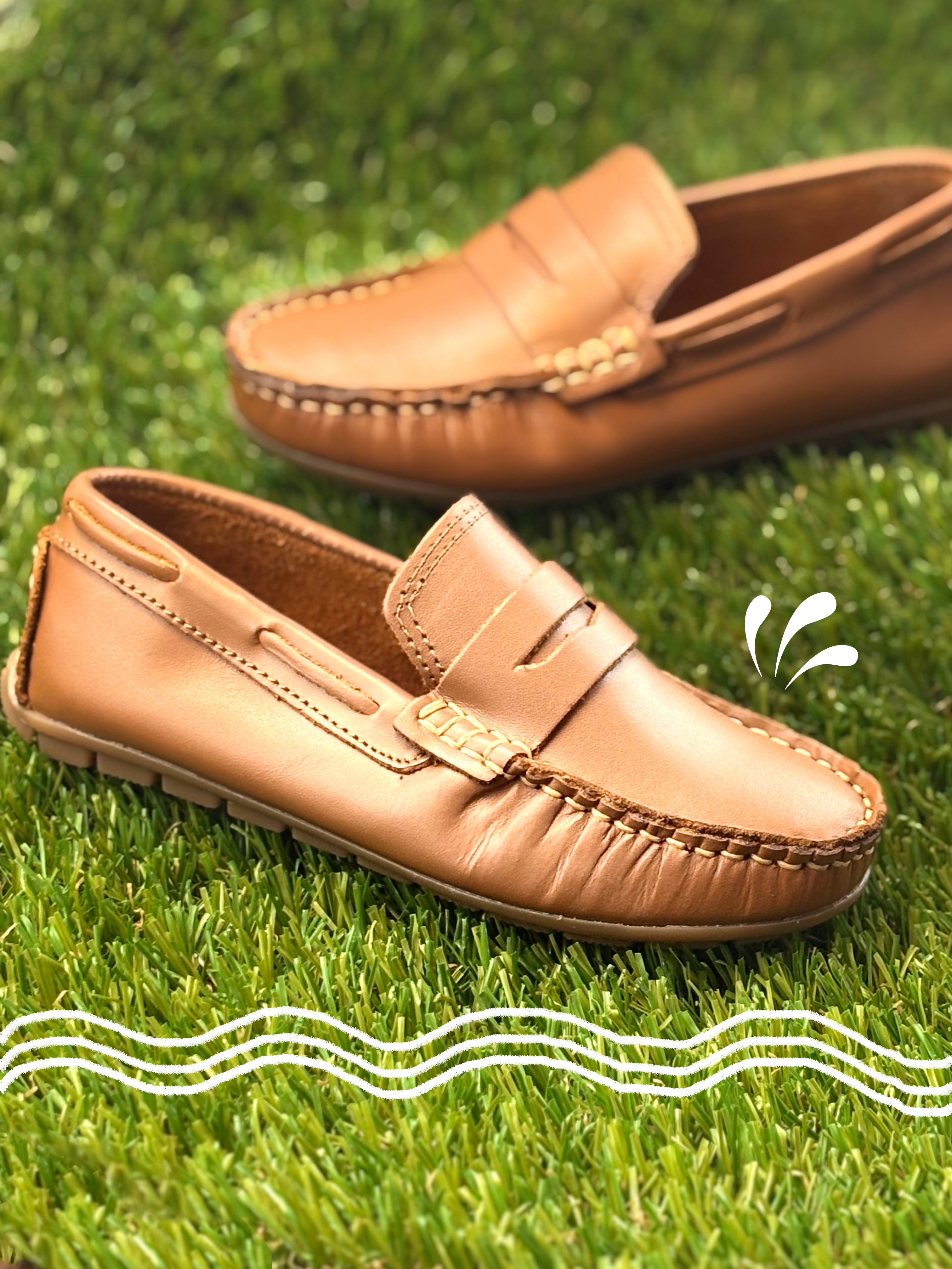 Zapato Mocasin Para Niño Mod 811 100% Piel (22 al 25.5)