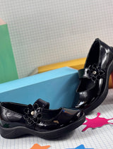 Zapato Escolar Para Niña Mod 701-a 100% Piel (22 al 25.5).