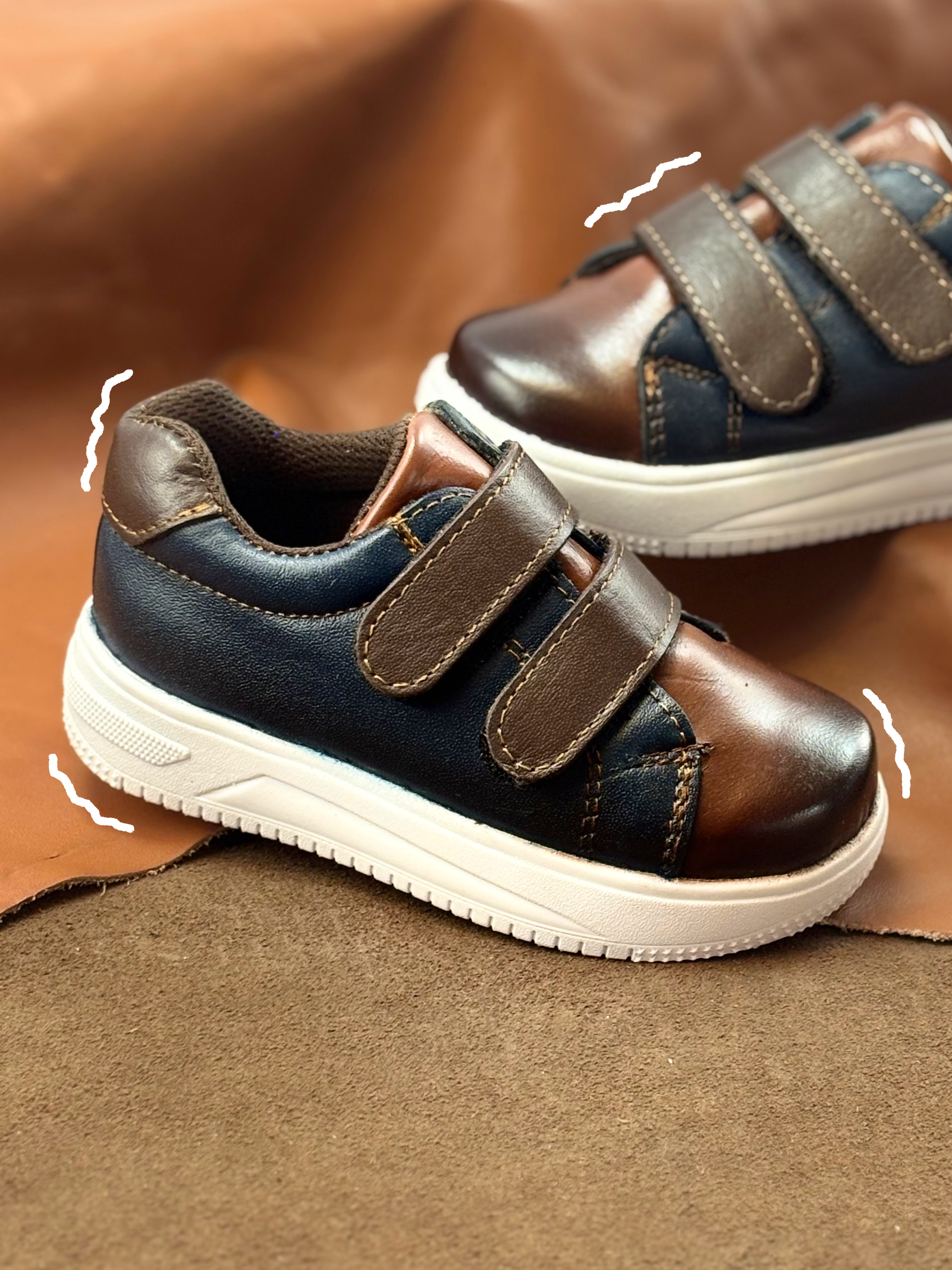 Choclo Casual Para Niño Mod 831 100% Piel (15 al 17.5) (15.0 -17.5)