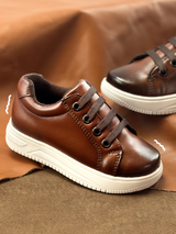 Choclo Casual Para Niño Mod 830 100% Piel (18 al 21.5). (18.0 -21.5)