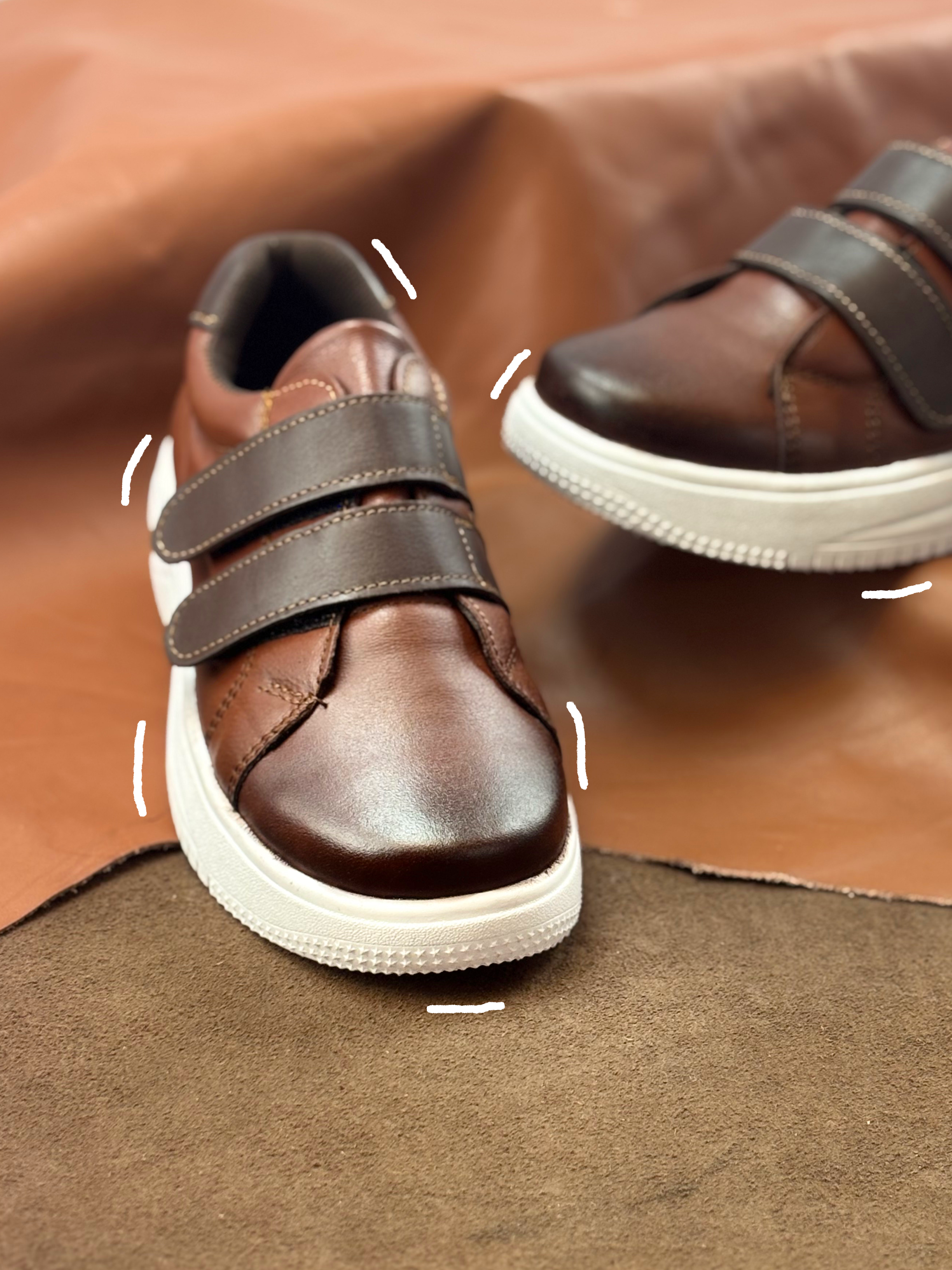 Choclo Casual Para Niño Mod 831 100% Piel (15 al 17.5) (15.0 -17.5)