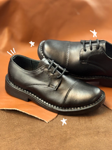 Zapato De Vestir Para Niño Mod 402 100% Piel (15.0 -17.5)