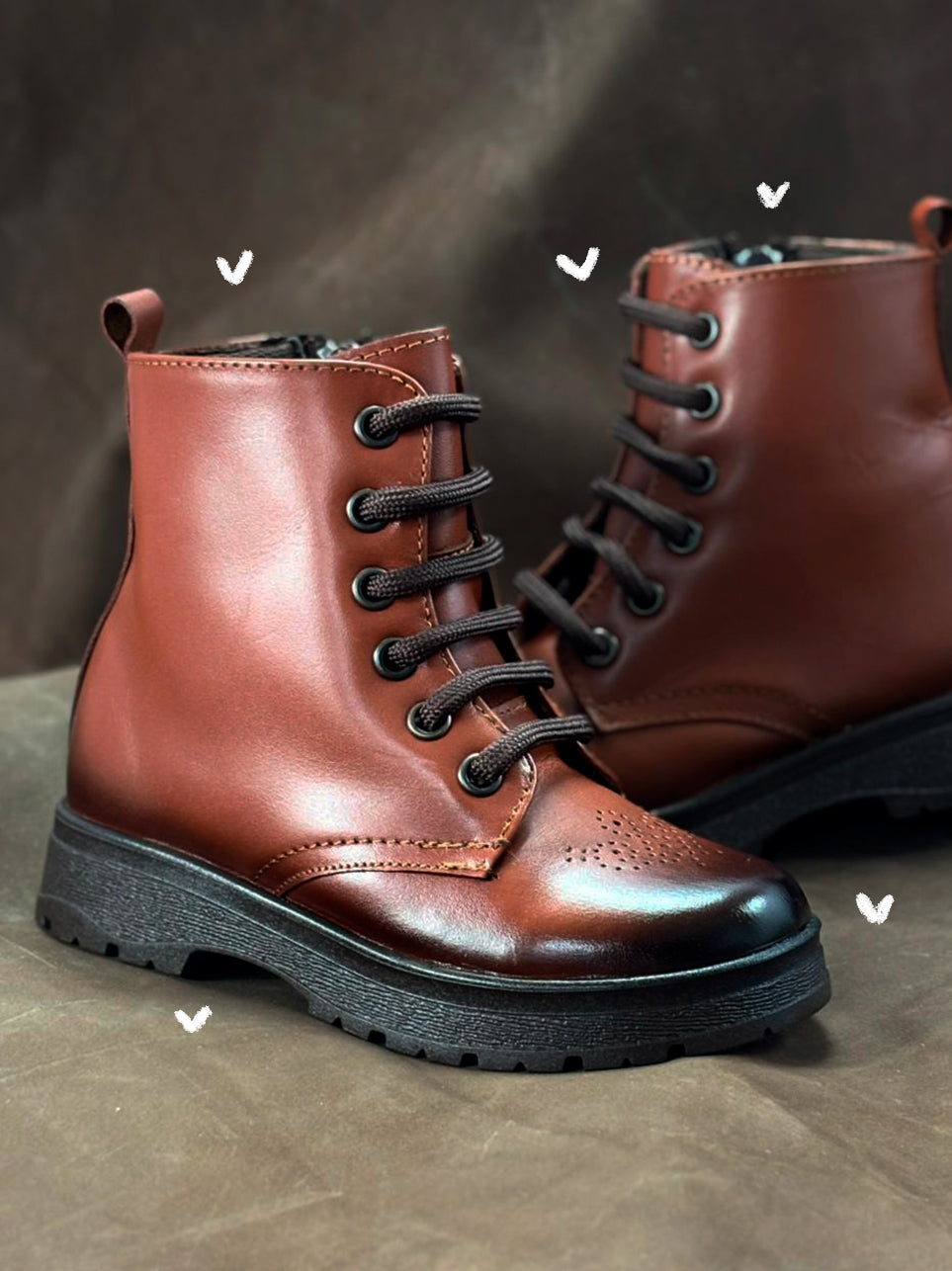 Botin Casual Para Niña Mod 900 100% Piel (15 al 17.5) (15.0 -17.5)