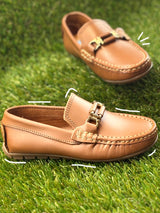 Zapato Mocasin Para Niño Mod 851 100% Piel (15 al 17.5). (15.0 -17.5)
