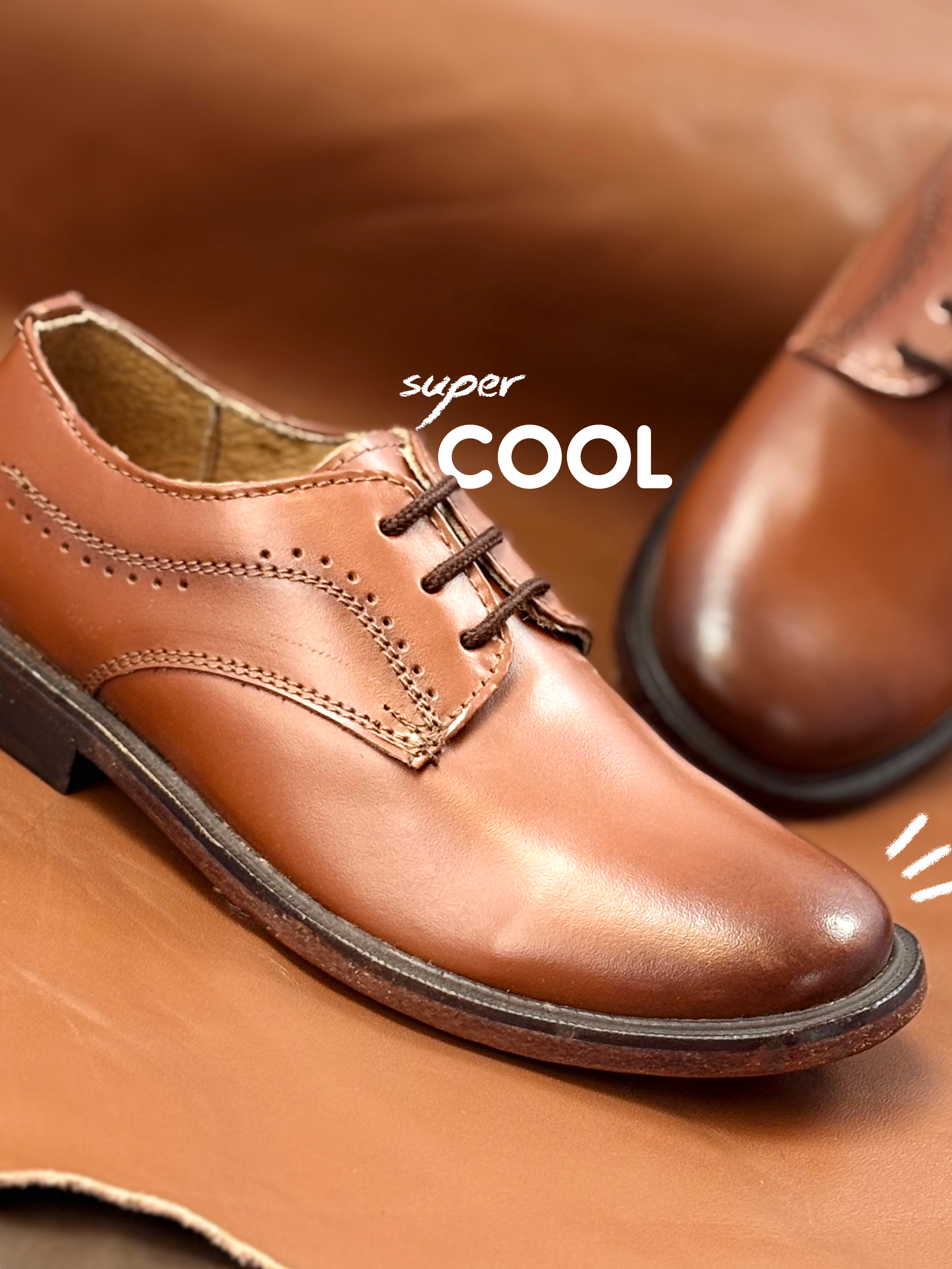 Zapato De Vestir Para Niño Mod 400 100% Piel (22 AL 25.5).