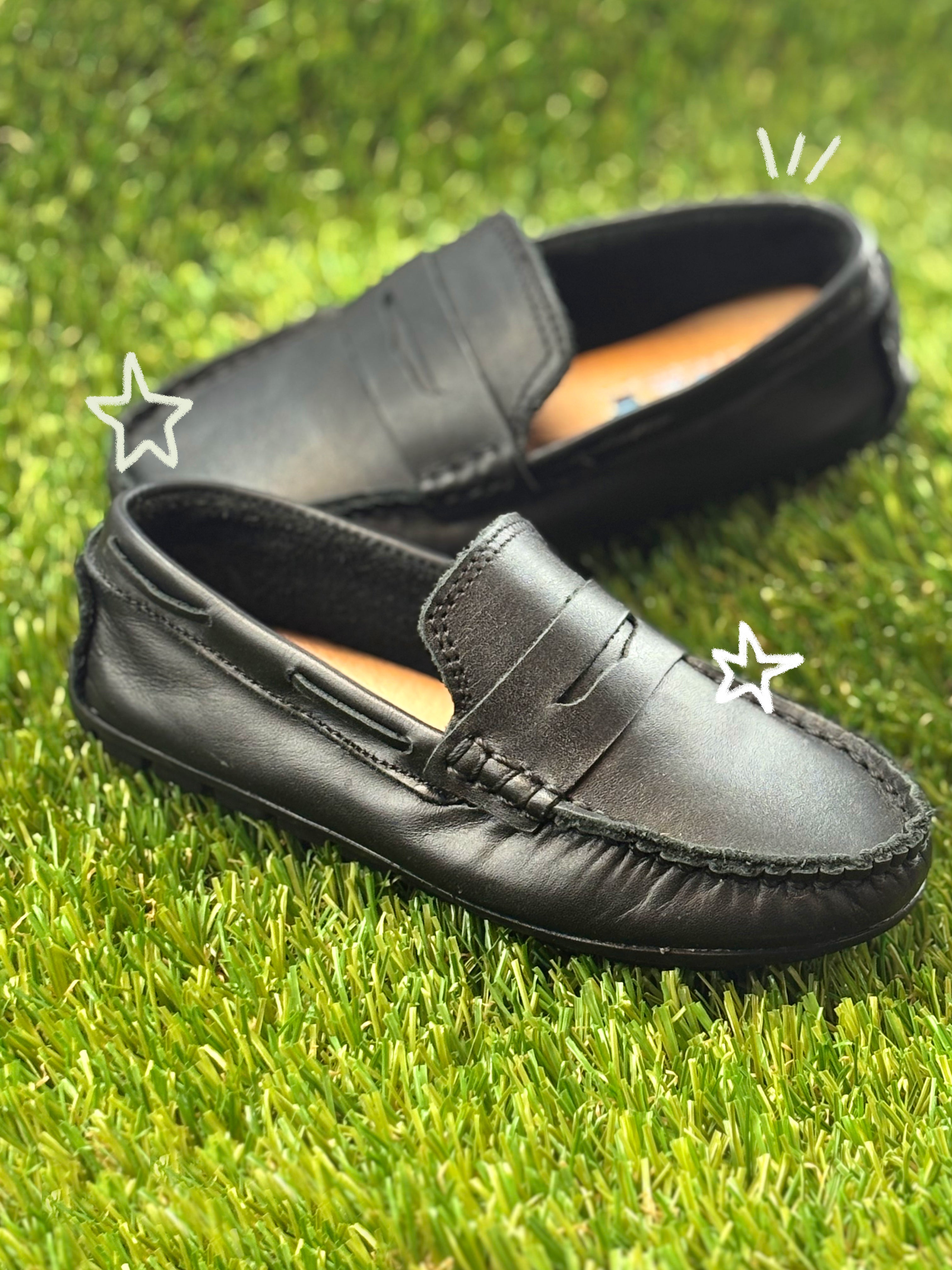 Zapato Mocasin Para Niño Mod 811 100% Piel (22 al 25.5)