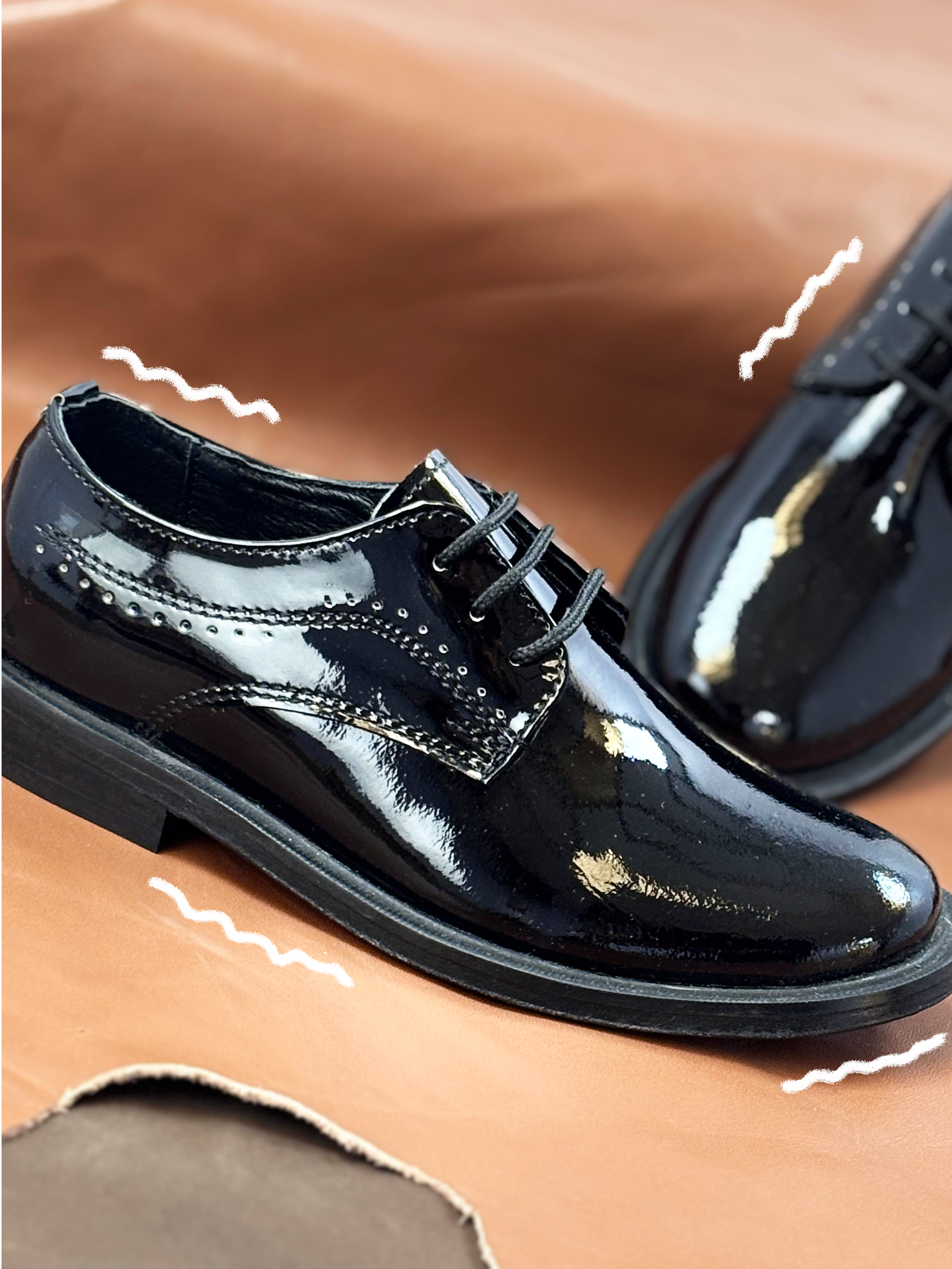 Zapato De Vestir Para Niño Mod 400 100% Piel (22 AL 25.5).