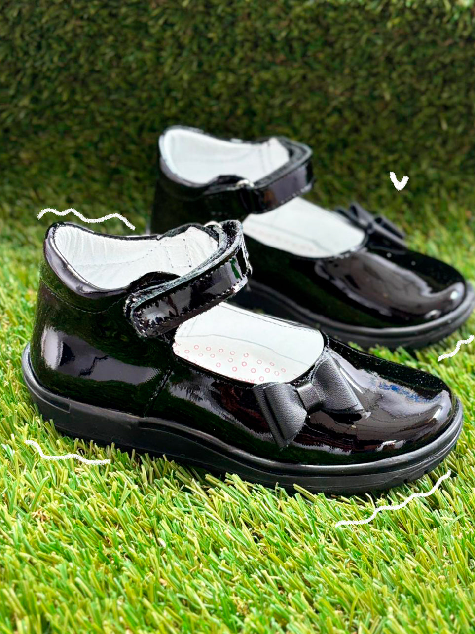 Zapato De Vestir Para Niña Mod 344 100% Piel (12 al 14.5). (12.0 -14.5)