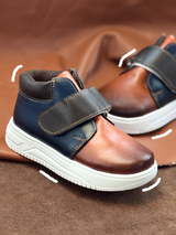 Botin Casual Para Niño Mod 820 100% Piel (12.0 -14.5)