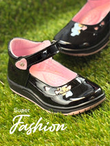 Zapato De Vestir Para Niña Mod 341 100% Piel Charol (12 al 14.5). (12.0 -14.5)
