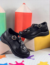 Zapato Escolar Para Niña Mod 706 100% Piel (22 al 25.5).
