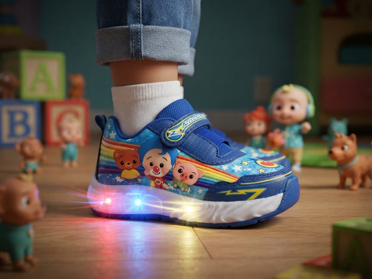 Tenis Led Para Niña Plim Plim (15.0-17.5) (15.0 -17.5)