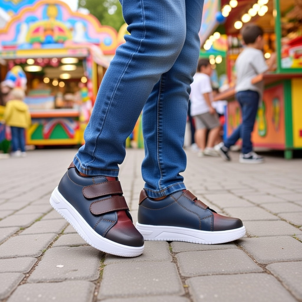 Choclo Casual Para Niño Mod 831 100% Piel (15 al 17.5) (15.0 -17.5)