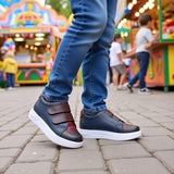 Choclo Casual Para Niño Mod 831 100% Piel (15 al 17.5) (15.0 -17.5)