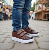 Choclo Casual Para Niño Mod 831 100% Piel ( 12 al 14.5). (12.0 -14.5)