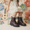 Botin Casual Para Niña Mod 900 100% Piel (15 al 17.5) (15.0 -17.5)