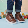 Choclo Casual Para Niño Mod 830 100% Piel (18 al 21.5). (18.0 -21.5)